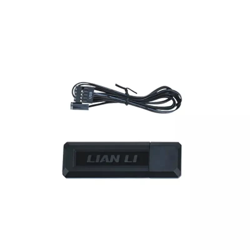 Computer case fan Lian Li 12RCL1W3B 120 mm, 12 V, 2150 RPM, 2.52 mmH2O, Fluid Dynamic Bearing, black
