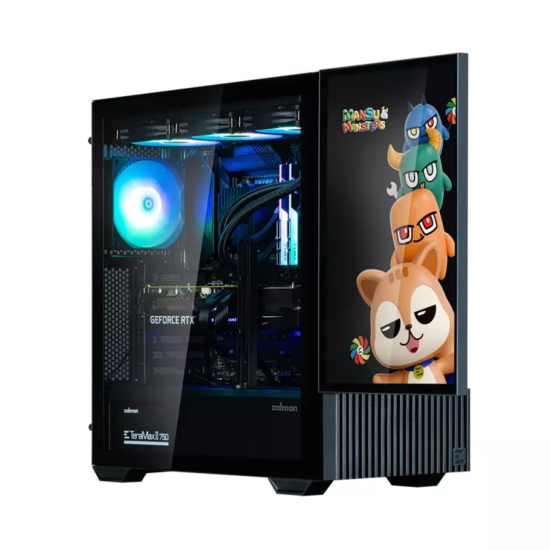 PC Case Zalman Z10 DS Midi Tower Black