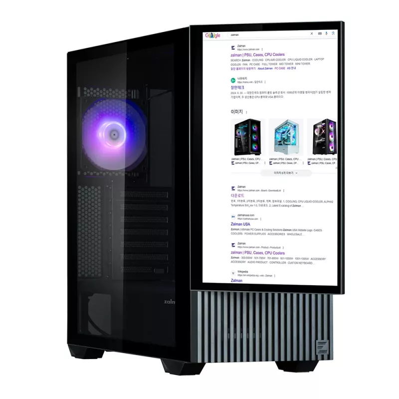 PC Case Zalman Z10 DS Midi Tower Black