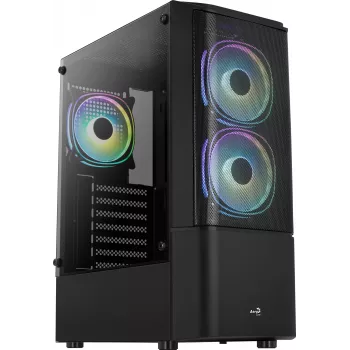 PC Case Aerocool Quantum Mesh Midi Tower Black