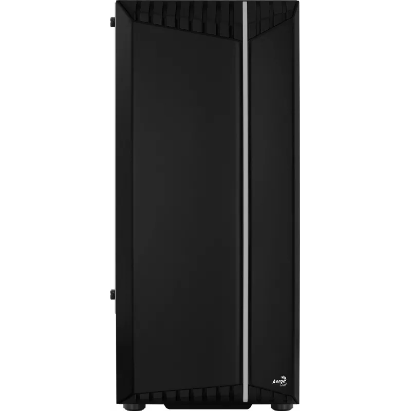 PC case AEROCOOL Bionic Midi Tower — ATX, tempered glass, 3.5“x2 / 2.5”x4 bays, up to 297 mm GPU, 158 mm CPU cooler, blue LED