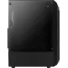 PC case AEROCOOL Bionic Midi Tower — ATX, tempered glass, 3.5“x2 / 2.5”x4 bays, up to 297 mm GPU, 158 mm CPU cooler, blue LED