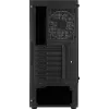 PC case AEROCOOL Bionic Midi Tower — ATX, tempered glass, 3.5“x2 / 2.5”x4 bays, up to 297 mm GPU, 158 mm CPU cooler, blue LED