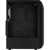 PC case AEROCOOL Bionic Midi Tower — ATX, tempered glass, 3.5“x2 / 2.5”x4 bays, up to 297 mm GPU, 158 mm CPU cooler, blue LED