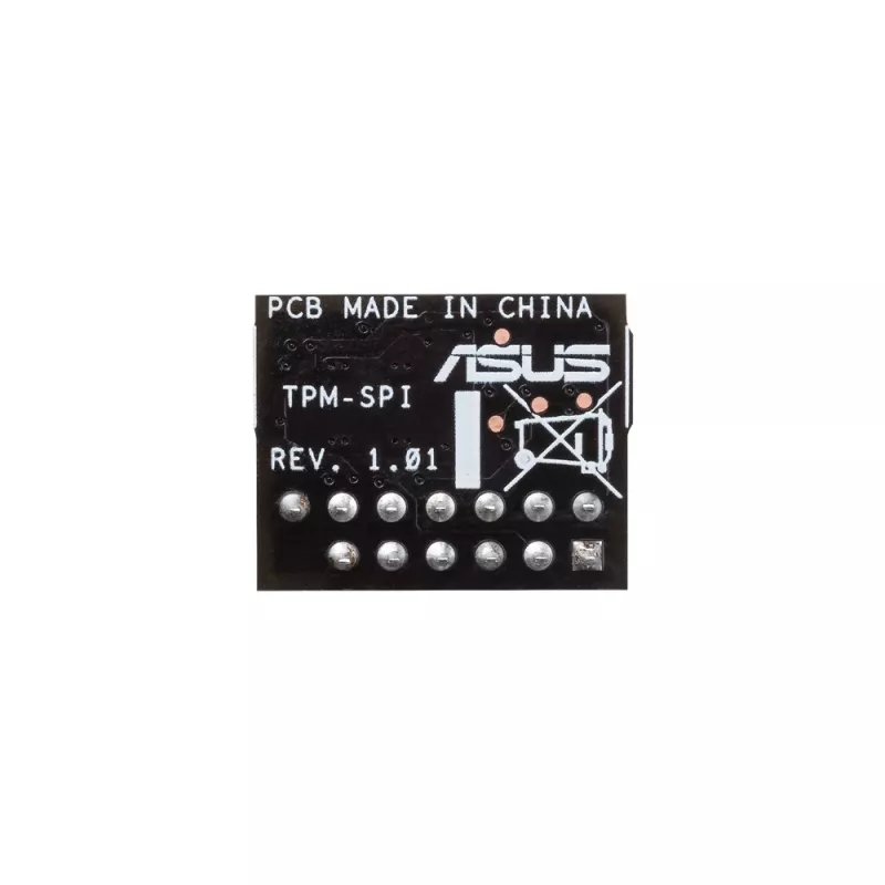 TPM module ASUS TPM-SPI 2.0, host interface SPI, width 16 mm, depth 13 mm