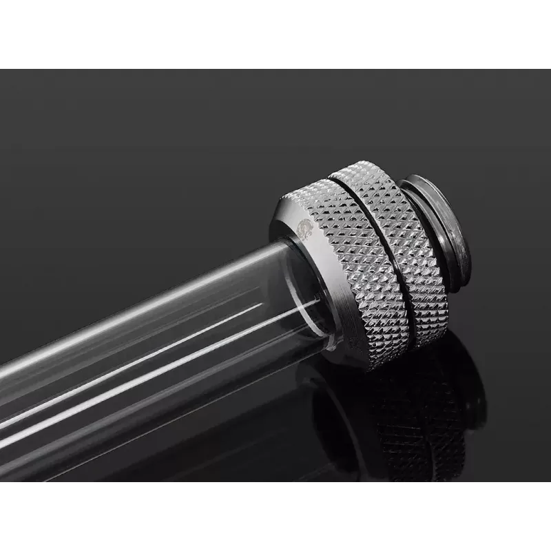 Tube BitsPower BP-NCPLT12-L500 — PETG transparent, 12 mm diameter, 50 cm length