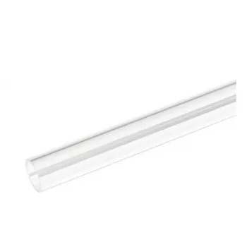 Tube BitsPower BP-NCPLT12-L500 — PETG transparent, 12 mm diameter, 50 cm length