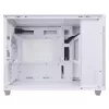 PC Case ASUS Prime AP201 MicroATX Mini Tower White — supports microATX, up to 338 mm GPU, 3×3.5 inch + 1×2.5 inch drives, USB-A 3.2 Gen1×2, USB-C 3.2 Gen2×1