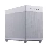 PC Case ASUS Prime AP201 MicroATX Mini Tower White — supports microATX, up to 338 mm GPU, 3×3.5 inch + 1×2.5 inch drives, USB-A 3.2 Gen1×2, USB-C 3.2 Gen2×1