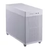 PC Case ASUS Prime AP201 MicroATX Mini Tower White — supports microATX, up to 338 mm GPU, 3×3.5 inch + 1×2.5 inch drives, USB-A 3.2 Gen1×2, USB-C 3.2 Gen2×1