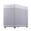 PC Case ASUS Prime AP201 MicroATX Mini Tower White — supports microATX, up to 338 mm GPU, 3×3.5 inch + 1×2.5 inch drives, USB-A 3.2 Gen1×2, USB-C 3.2 Gen2×1
