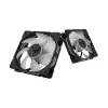 Case fan ASUS TUF Gaming TR120 ARGB, 120 mm, PWM, 1800–2200 RPM, 76.3 CFM, 2.75 mmH₂O, hydraulic bearing, black