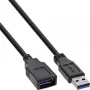 USB 3.2 Gen.1 Cable Type A male / Type B female InLine 35630 3m black