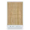 PC Case Lian Li A3-mATX Micro Tower White with Wood Accents — Micro-ATX/Mini-ITX, ATX/SFX/SFX‑L PSU support