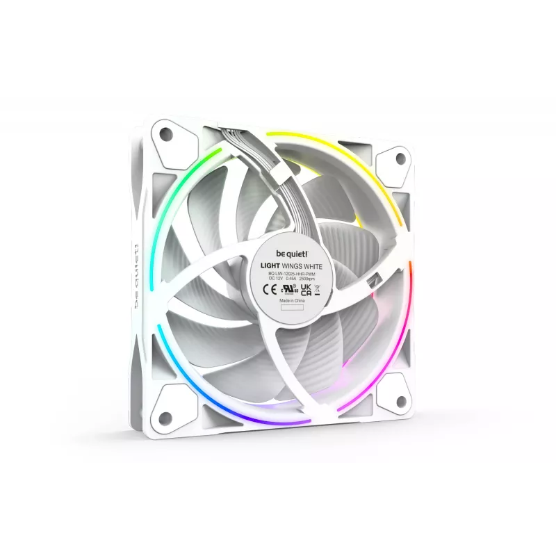 be quiet Light Wings White | 120mm PWM high-speed Triple-Pack Computer case Fan 12 cm 3 pc(s)