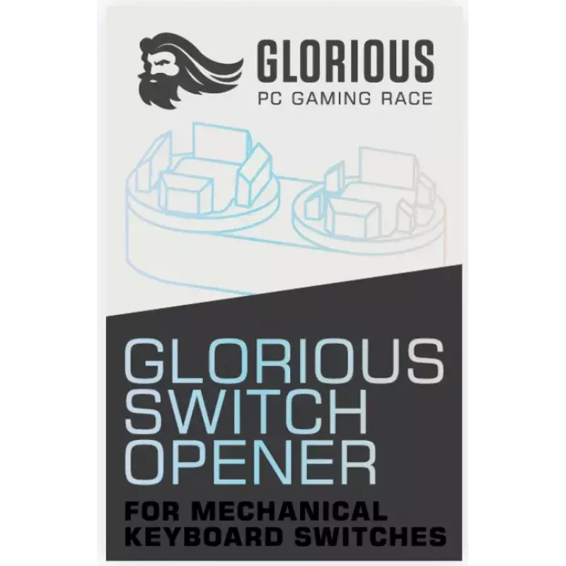 Keyboard switch opener Glorious PC Gaming Race GLO-ACC-SO ABS Yellow