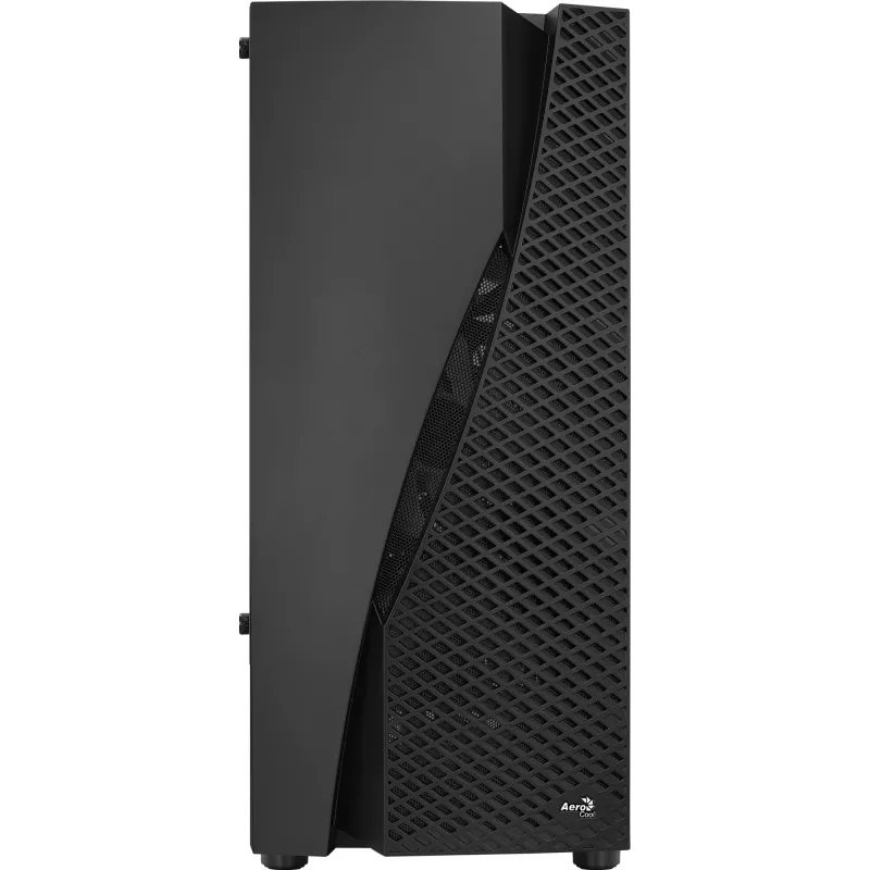 Aerocool WAVEBKV3 ATX PC Case Tempered Glass 4xRGB Fans Black