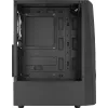 Aerocool WAVEBKV3 ATX PC Case Tempered Glass 4xRGB Fans Black
