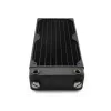 Liquid Cooling Radiator EXTREME XSPC RX240 Dual Fan Radiator V3, Brass/Copper, 240mm, 2 fans, Black