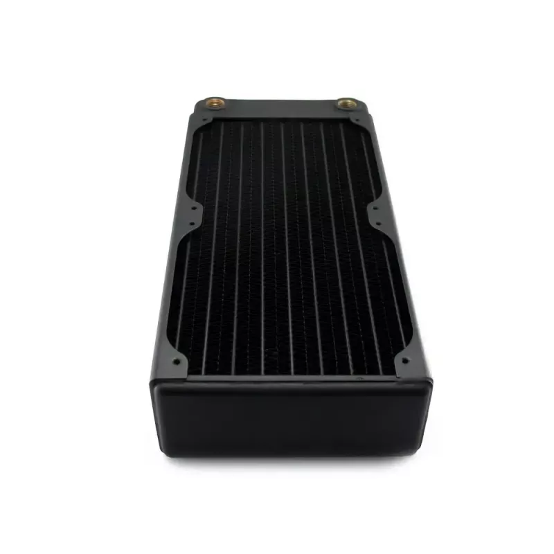 Liquid Cooling Radiator EXTREME XSPC RX240 Dual Fan Radiator V3, Brass/Copper, 240mm, 2 fans, Black