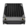 Liquid Cooling Radiator EXTREME XSPC RX240 Dual Fan Radiator V3, Brass/Copper, 240mm, 2 fans, Black