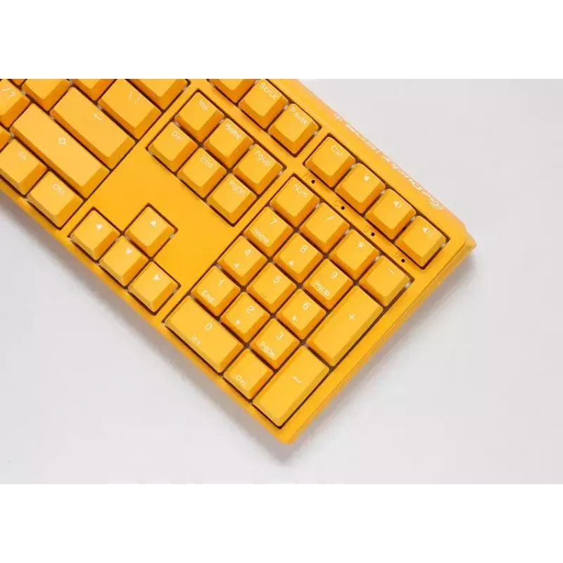 Ducky One 3 Yellow Keyboard Gaming USB Mechanical RGB LED