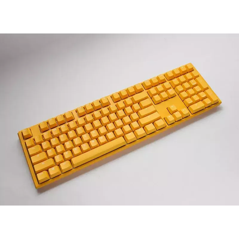 Ducky One 3 Yellow Keyboard Gaming USB Mechanical RGB LED