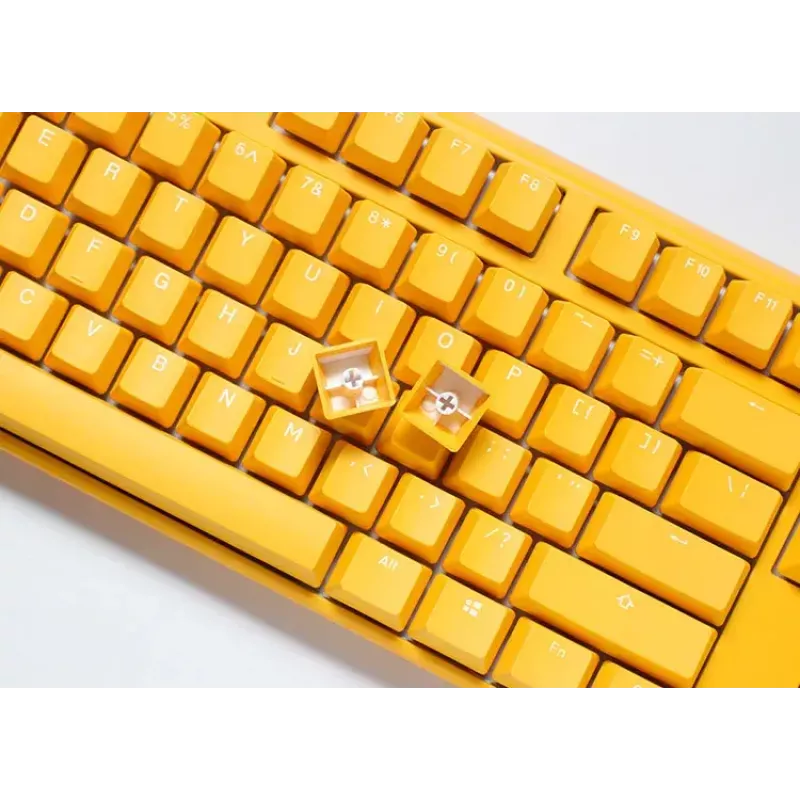 Ducky One 3 Yellow Keyboard Gaming USB Mechanical RGB LED