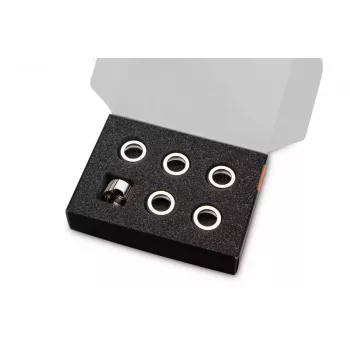 Compression Ring EK Water Blocks Brass Nickel 6 pcs