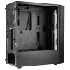 PC Case Kolink Inspire K12 ARGB Midi Tower — Black with Transparent Side, Supports ATX/Micro ATX/ITX, 2x3.5 inch + 2x2.5 inch Bays