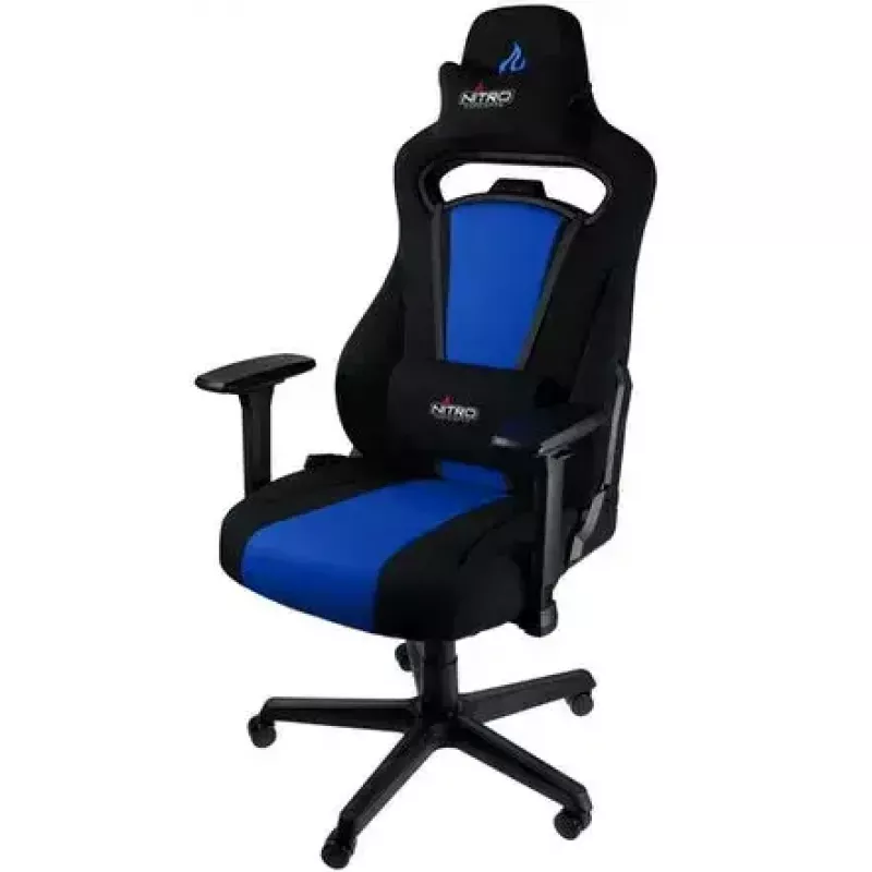 Upholstered seat Nitro Concepts E250 Black Blue Height adjustable
