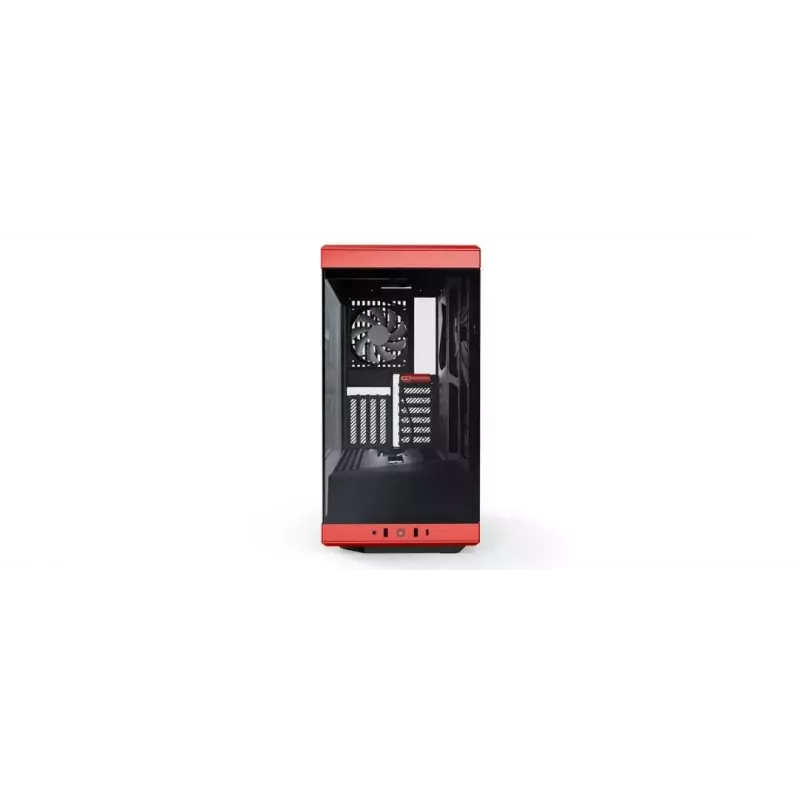 PC Case HYTE Y40 Midi Tower Black, Red