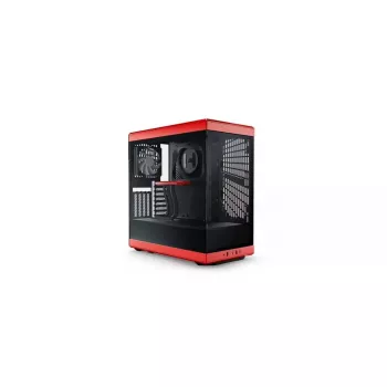 PC Case HYTE Y40 Midi Tower Black, Red