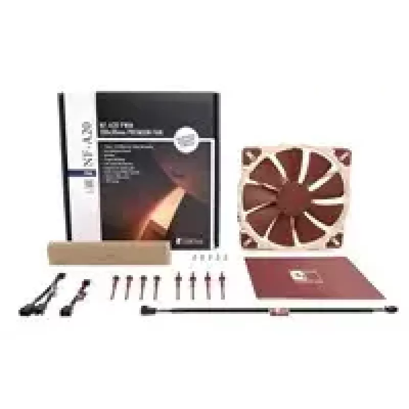 Computer case fan Noctua NF-A20 PWM 200 mm, 4-pin PWM, 350–800 RPM, 146.9 m³/h, SSO bearing