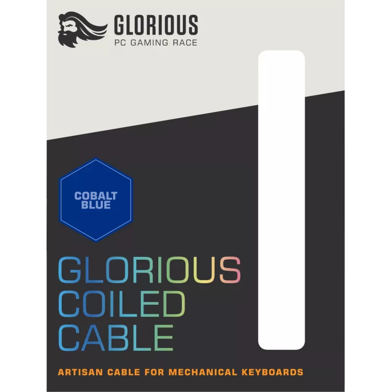 Glorious Gaming Coiled Blue 1.37 m