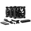 Aerocool ASTRO12PRO Kit 3 Fans PC 12cm LED RGB Antivibration Remote Control