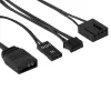 Aerocool ASTRO12PRO Kit 3 Fans PC 12cm LED RGB Antivibration Remote Control