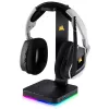 CORSAIR Headset - St100 RGB Premium - With Stand 7.1 Surround - Customizable RGB Lighting