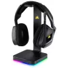 CORSAIR Headset - St100 RGB Premium - With Stand 7.1 Surround - Customizable RGB Lighting