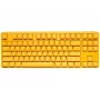 Ducky One 3 Yellow TKL Keyboard Gaming USB Mechanical Wired
