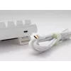 Ducky DKON2061ST keyboard USB QWERTY US International White Mini Mechanical RGB LED