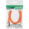 InLine Patch Cable S/FTP PiMF Cat.6 250MHz PVC copper orange 2m