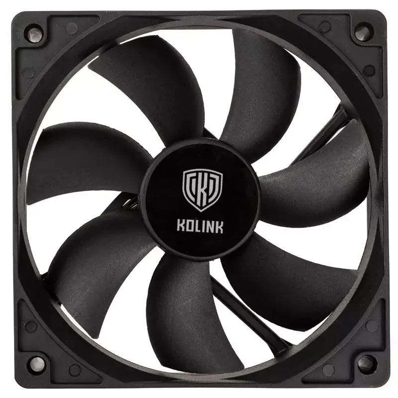 Computer Case Fan Kolink Classic HDB 120 mm, 1500 RPM, 52.15 CFM, Black