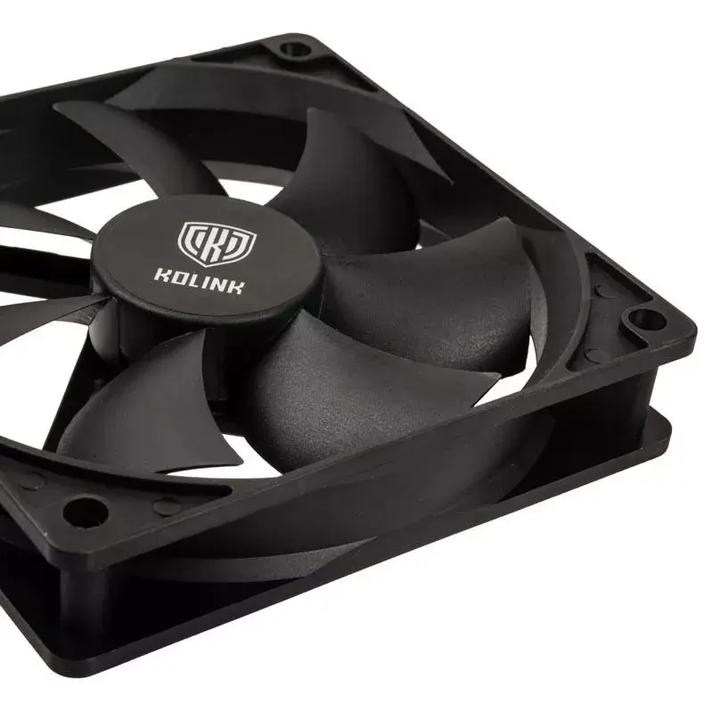 Computer Case Fan Kolink Classic HDB 120 mm, 1500 RPM, 52.15 CFM, Black