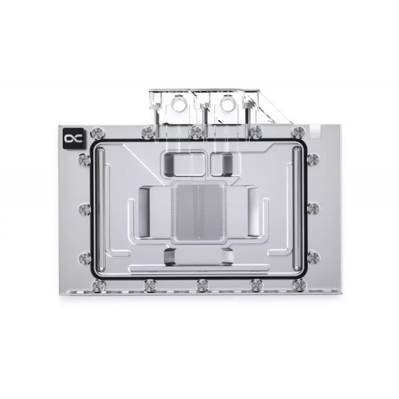 Water block + Backplate Alphacool GPX-N Acrylic Aluminium Copper Black 144.3x198.6x35.9mm