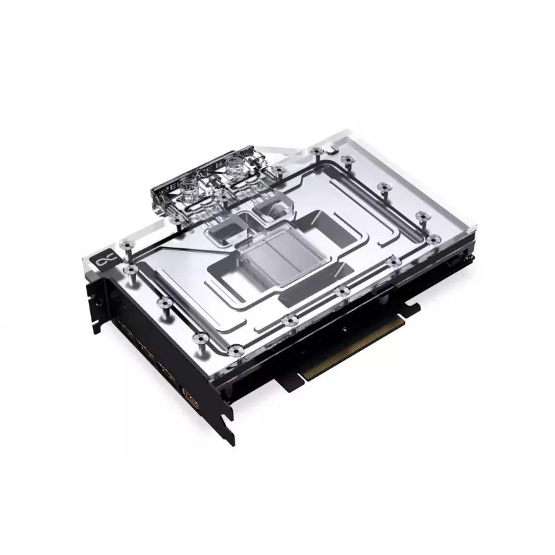 Water block + Backplate Alphacool GPX-N Acrylic Aluminium Copper Black 144.3x198.6x35.9mm