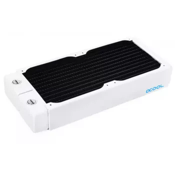 Radiator Alphacool 18647 Copper Steel Black White 124mm 272.1mm 45mm