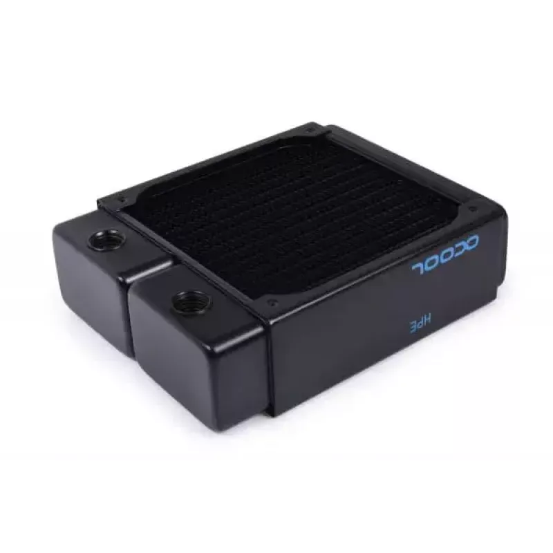 Radiator Alphacool 14472 Brass Copper Stainless Steel Black 124mm