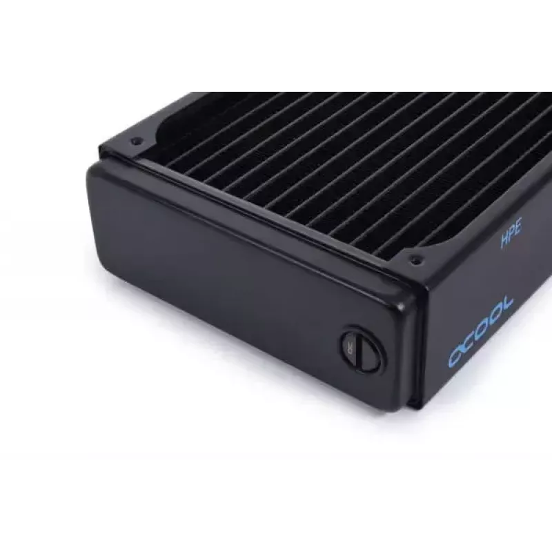 Radiator Alphacool 14472 Brass Copper Stainless Steel Black 124mm