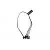 Internal Power Cable Alphacool 18601 0.3m 3-pin Straight